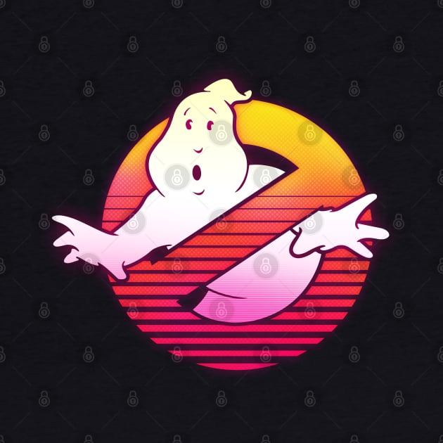 Retro 80's GhostBusters by TextTees